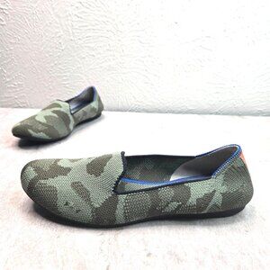 Rothy's Olive Camouflage Flats